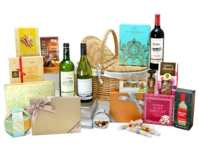 Christmas Gift Hamper - Christmas Luxury Permium Picnic Gift Hamper M16 - L76603951 Photo