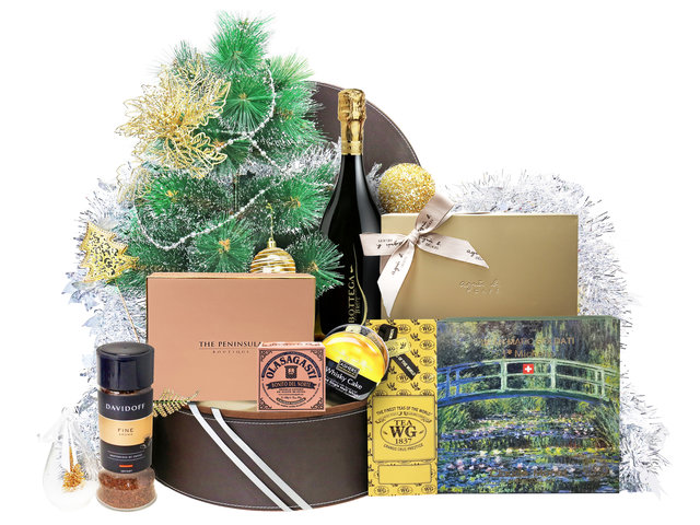 Christmas Gift Hamper - Christmas Permium Delicate Gift Hamper v6 - XH1109A4 Photo