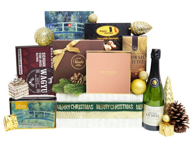 Christmas Gift Hamper - Christmas Permium Wine Gift Hamper S27 - L36666905 Photo