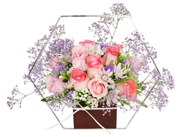 Florist Flower Arrangement - Florist Decor RX02 - DR1016A4 Photo