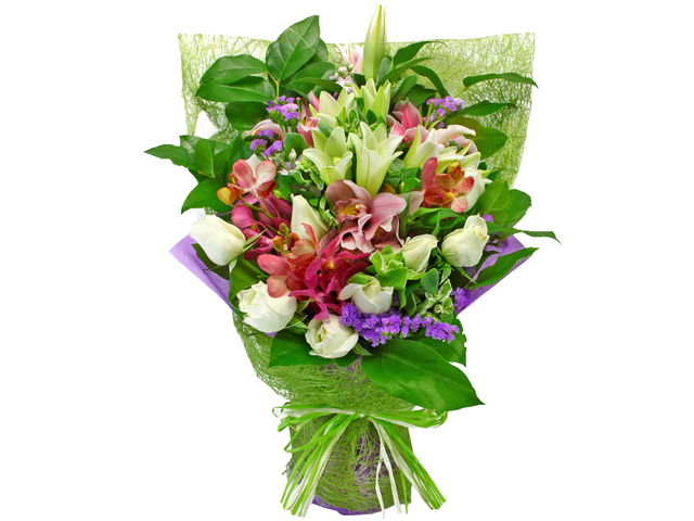 Florist Flower Bouquet - The song of Spring ---01 Bouquet - L18227 Photo