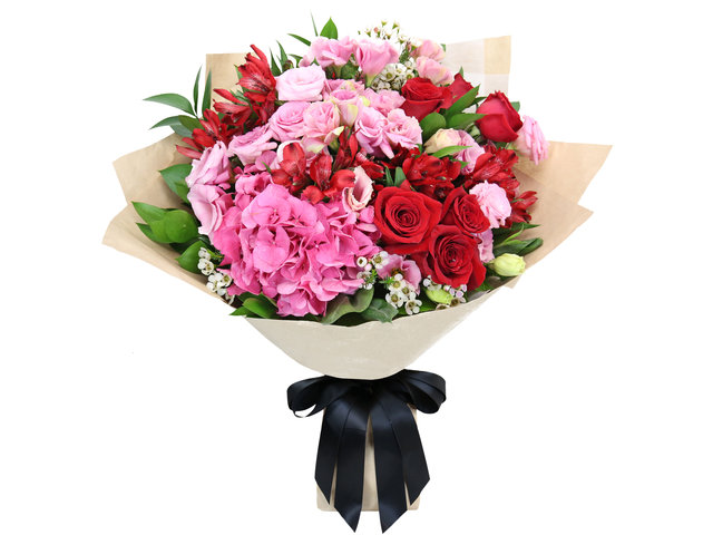 Florist Flower Bouquet - Valentine's Red rose florist gift PL04 - BV2S0122A3 Photo