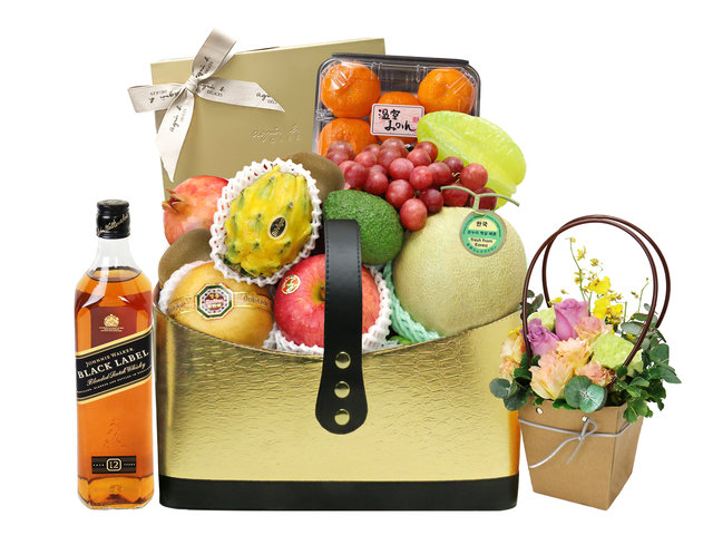 Fruit Basket - Elegant Fruits Hamper (D) - P16241 Photo