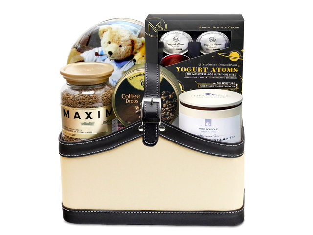 Wine n Food Hamper - Fancy Coffee And Pastry Gift Hamper FH26 - L76601818 Photo