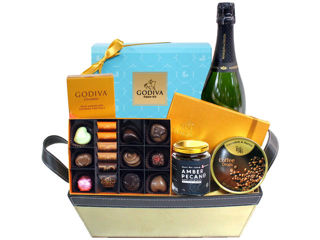 Wine n Food Hamper - Premium Fine Wine And Chocolate Gift Hamper FH29 - L3106613 Photo