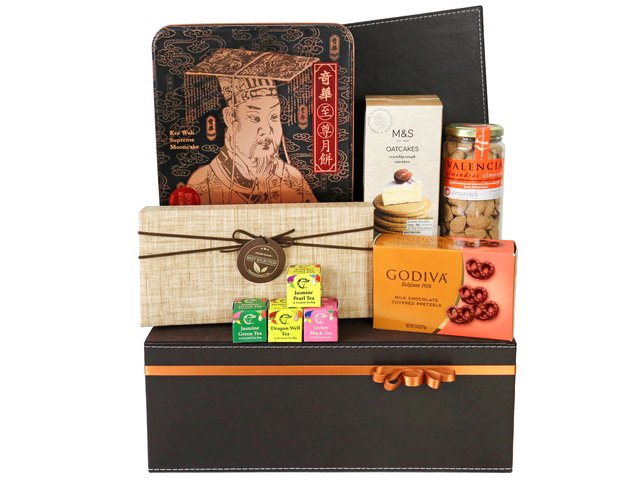 中秋果籃Hamper - 中秋奇華月餅郵寄禮籃 A19 - MM0615A1 Photo