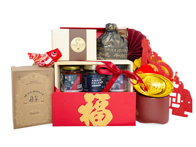 新年果籃Hamper - 農曆新年美食禮籃 0118B4 - CH20118B4 Photo